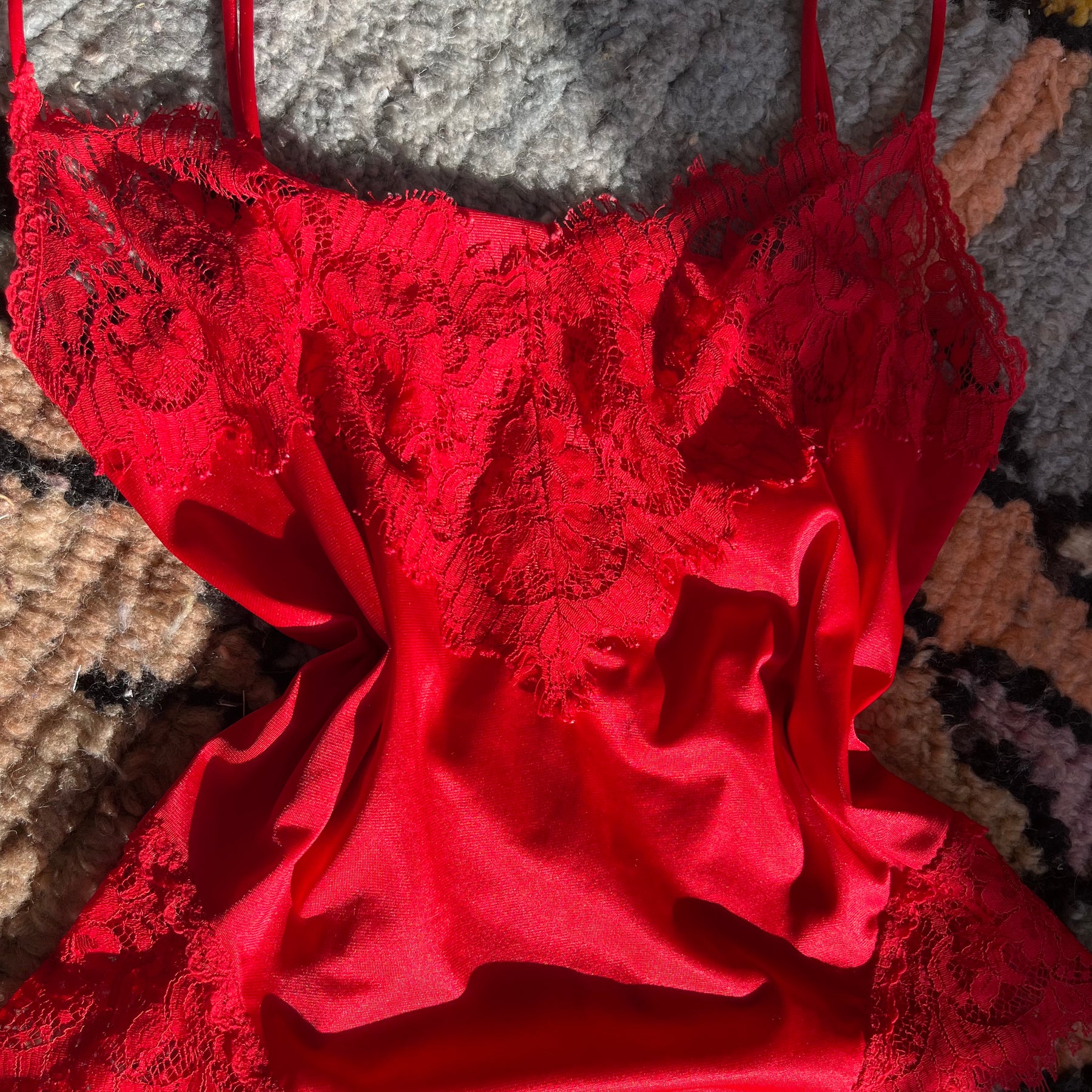 Red lace bodysuit – behindcloseddrawers